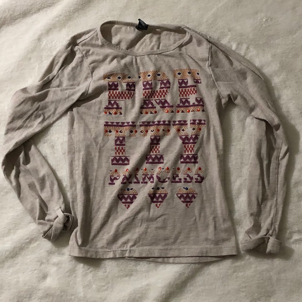 Zara Kids long sleeve shirt girls size 7-8